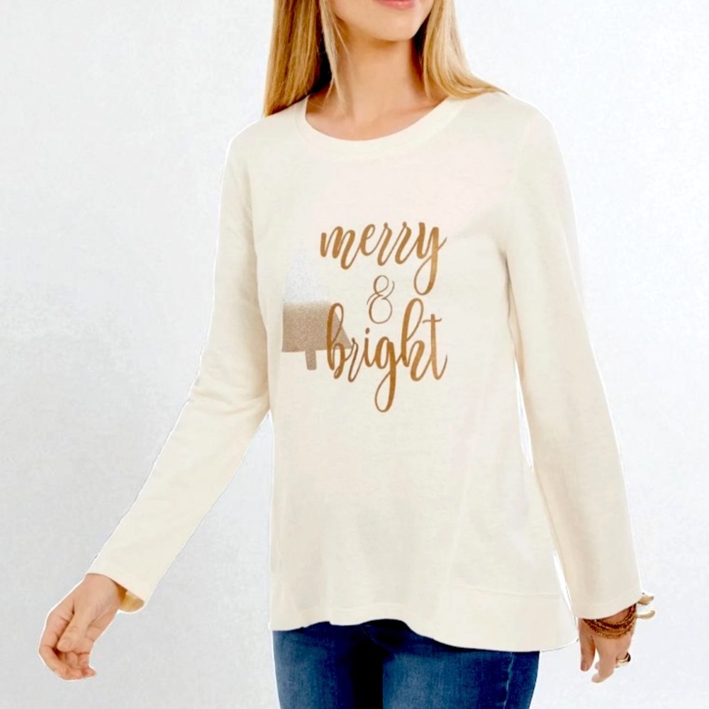 Style & Co Holiday Shirt